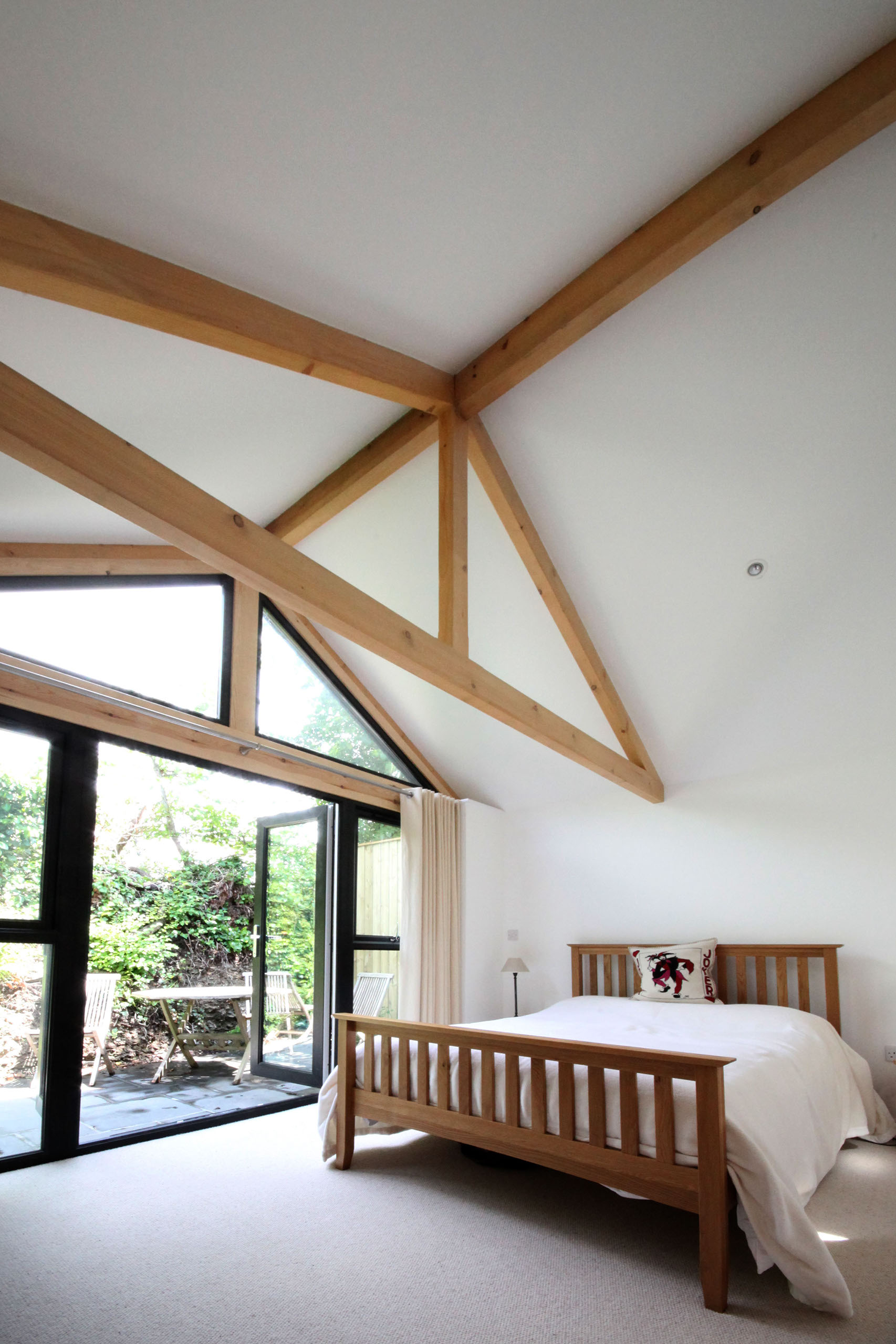 Skyber Barn, Cornwall, Interior, Bedroom