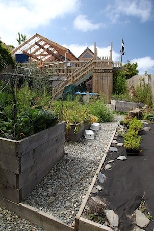 Boscastle Playgroup, Cornwall, Growing Garden